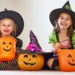children on halloween